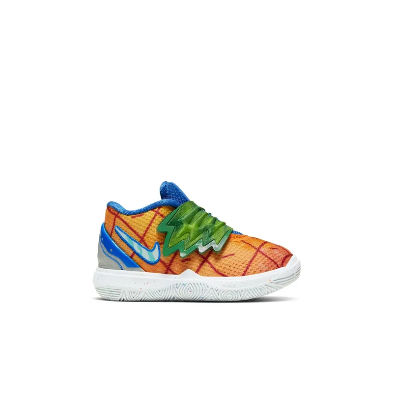 Nike Kyrie 5 Spongebob Pineapple House (TD) Orange Peel/Teal Tint (CN4490-800)
