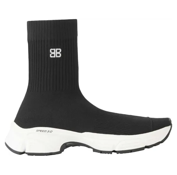 Balenciaga Speed 3.0 Black White (W) (654466W2DN11090)