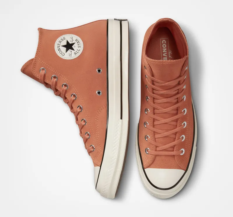 Converse Chuck 70 Suede Orange Haven/egret/Black