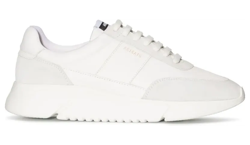 Axel Arigato White & Grey Genesis Vintage Sneakers (27571)