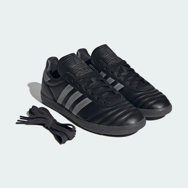 Adidas SAMBA JP “BLACK SILVER METALLIC” (HQ9241)