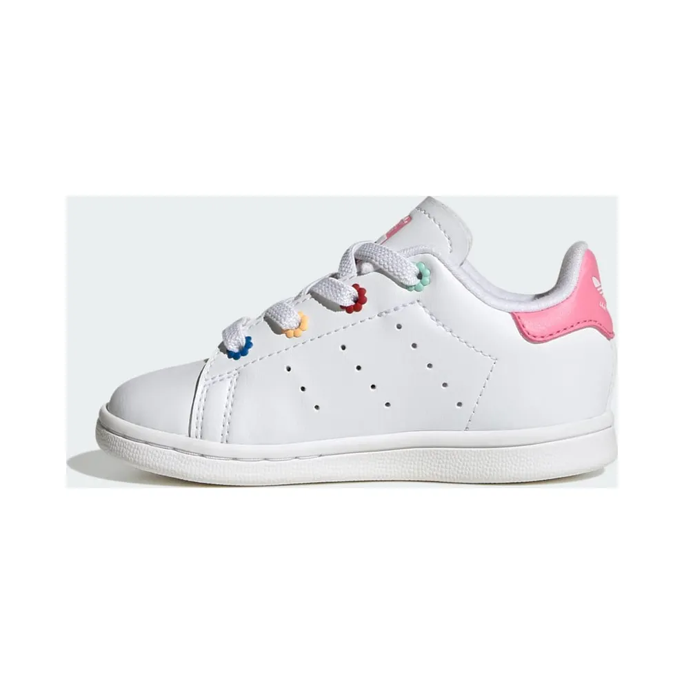 adidas Stan Smith Kids Cloud White / Cloud White / Bliss Pink (ID7232)