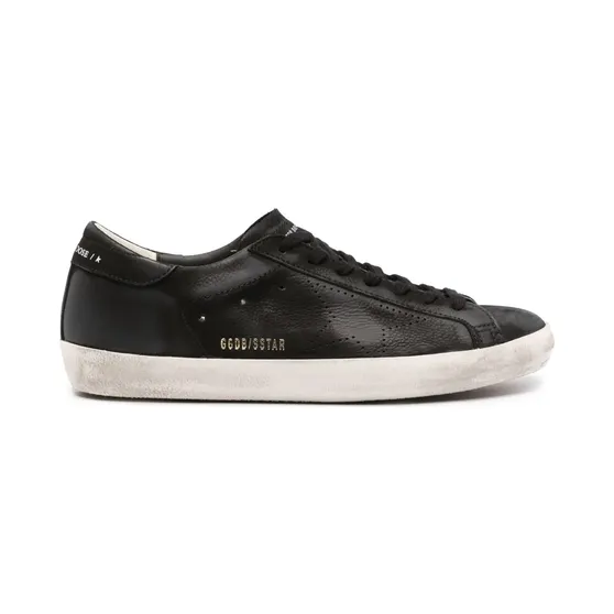 Golden Goose Super-Star leren “Black” (GMF00105F005223)