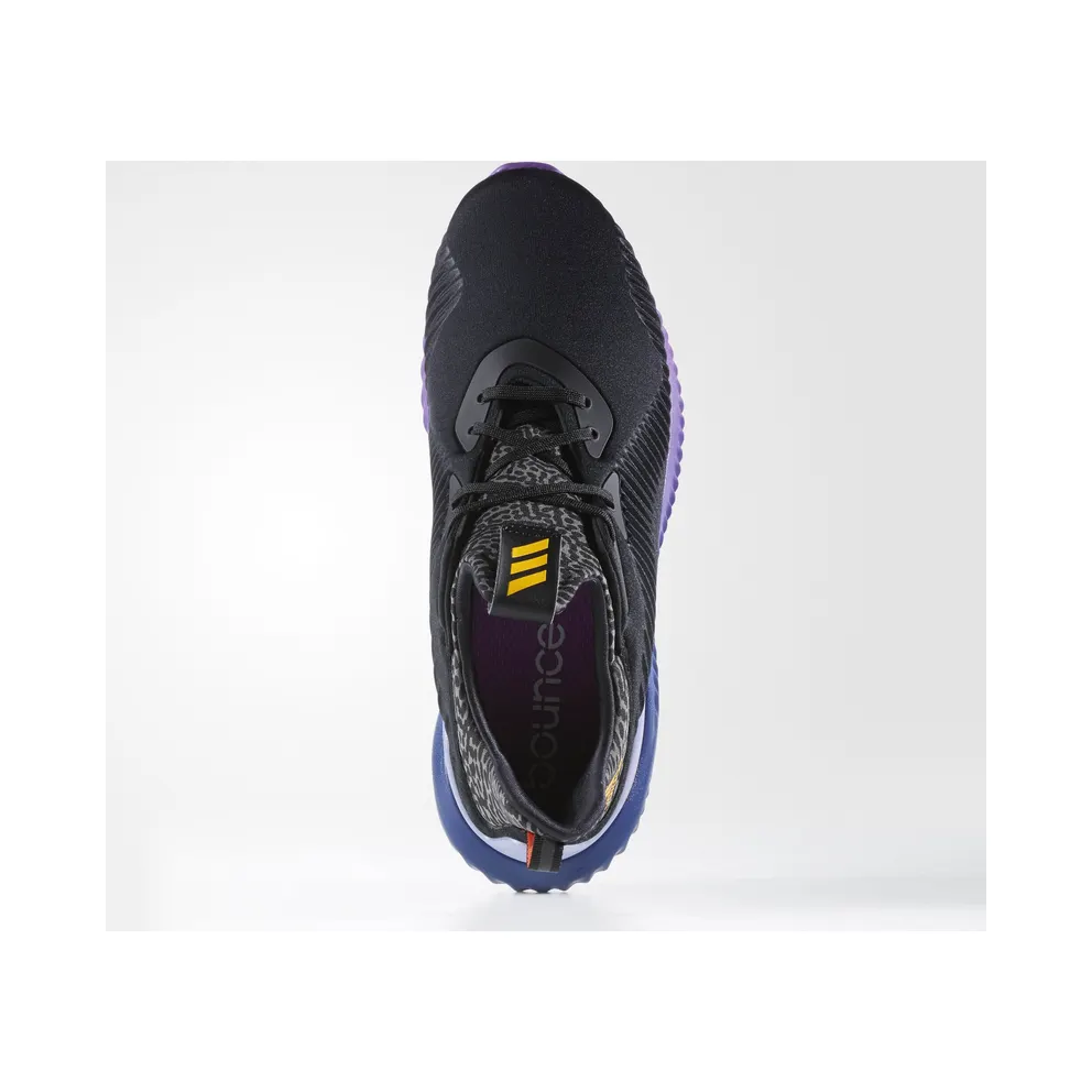 adidas AlphaBounce Solar Gold Core Black/Solar Gold/Shock Purple (B42351)