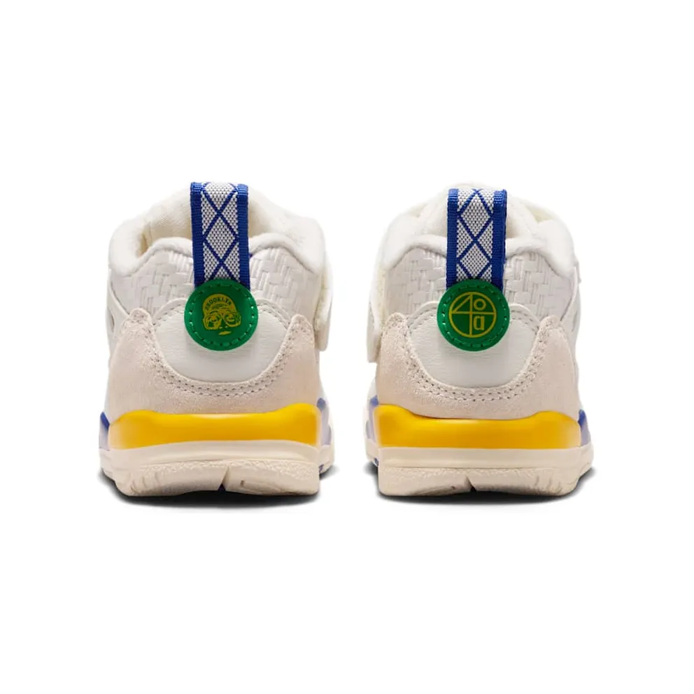 Air Jordan Spizike Low TD ‘Sail’ “Sail / Old Royal / Phantom / Lucky Green” (FQ3952-112)