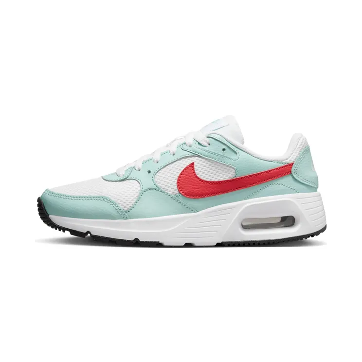 Nike Air Max SC “White / Jade Ice / Black / Light Fusion Red” (CW4554-115)