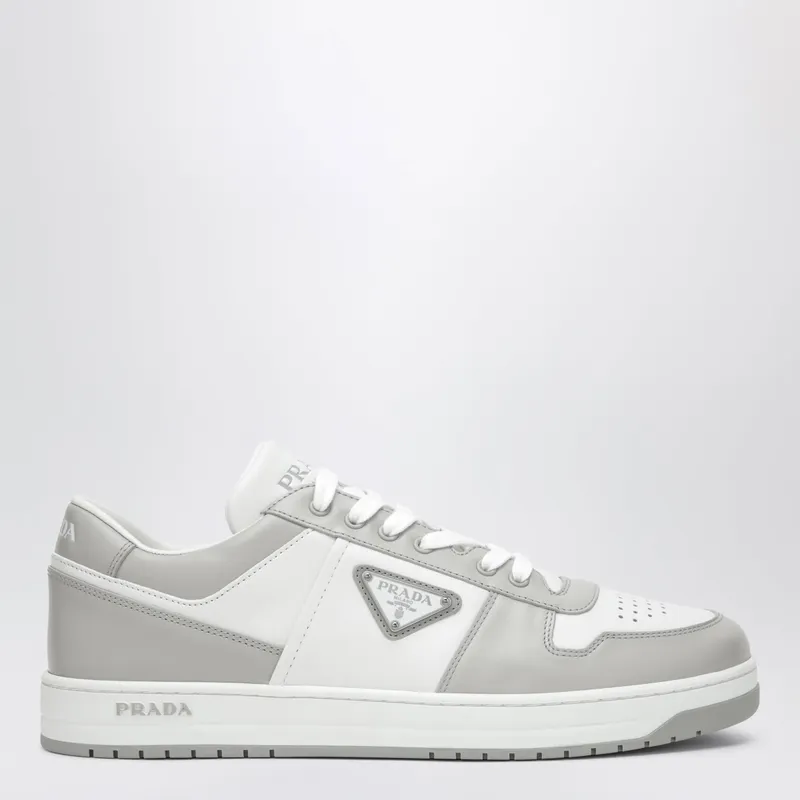 Downtown sneakers in white/crystal leather 2EE364D0033LKG/T_PRADA-F0W5V_604-11