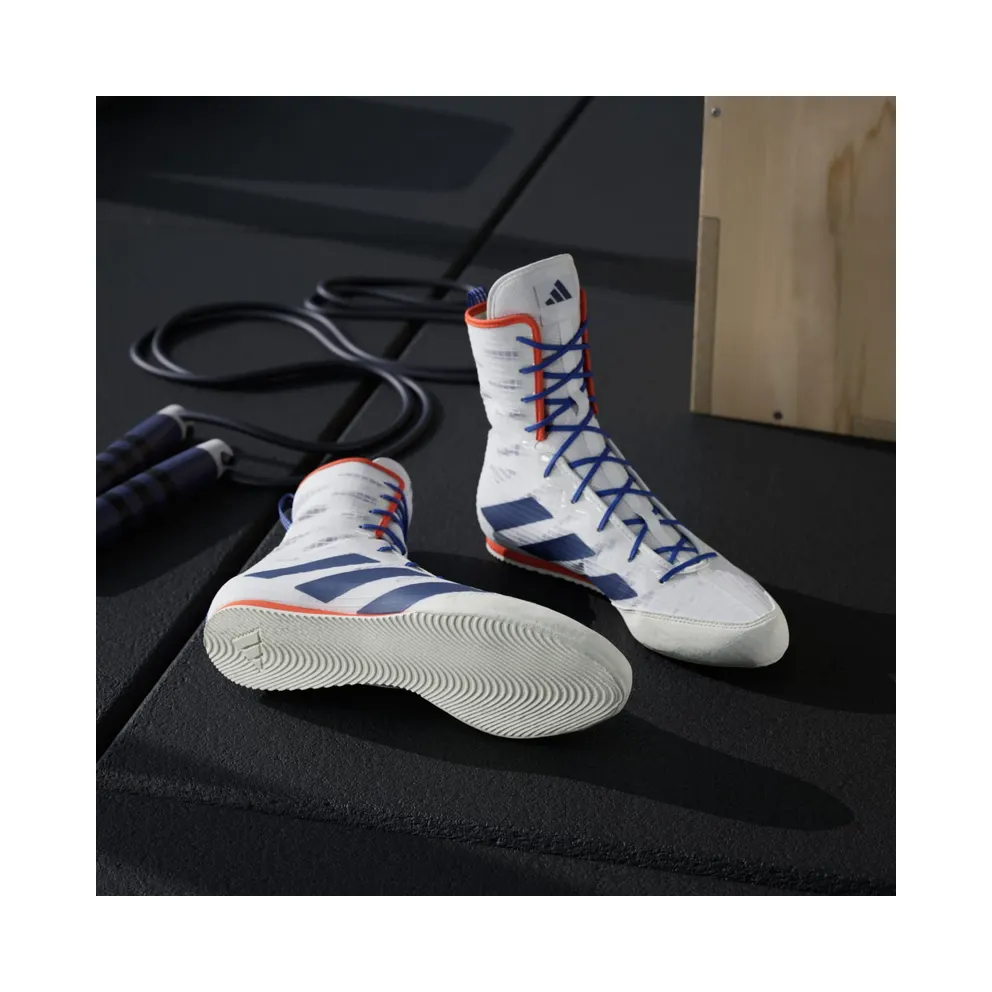 Adidas Box Hog 4 Cloud White / Dark Blue / Royal Blue (JP9847)