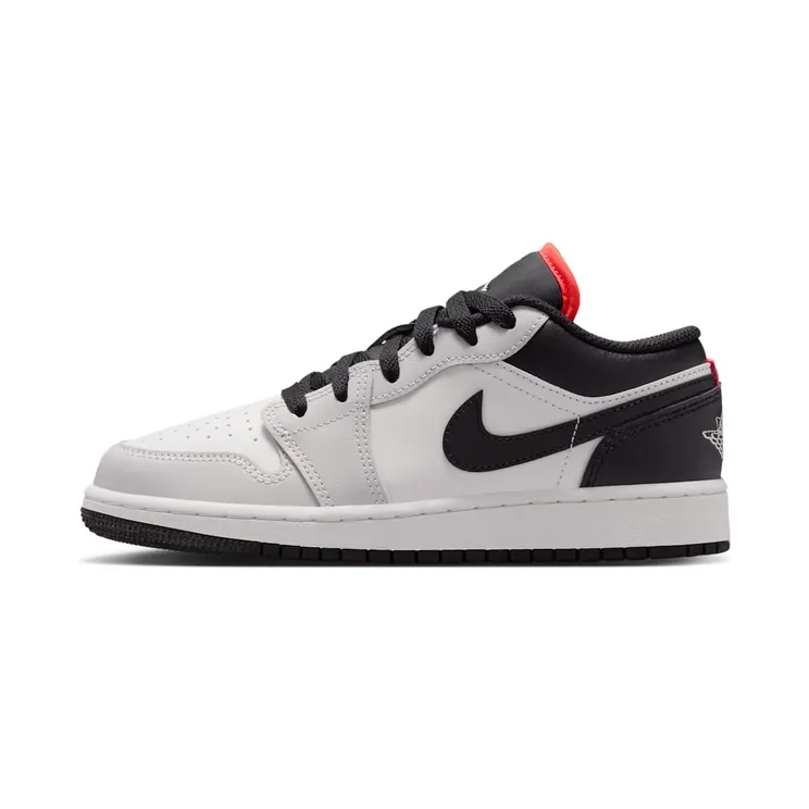 Air Jordan 1 Low GS “Black / Summit White / Infrared 23” (553560-045)