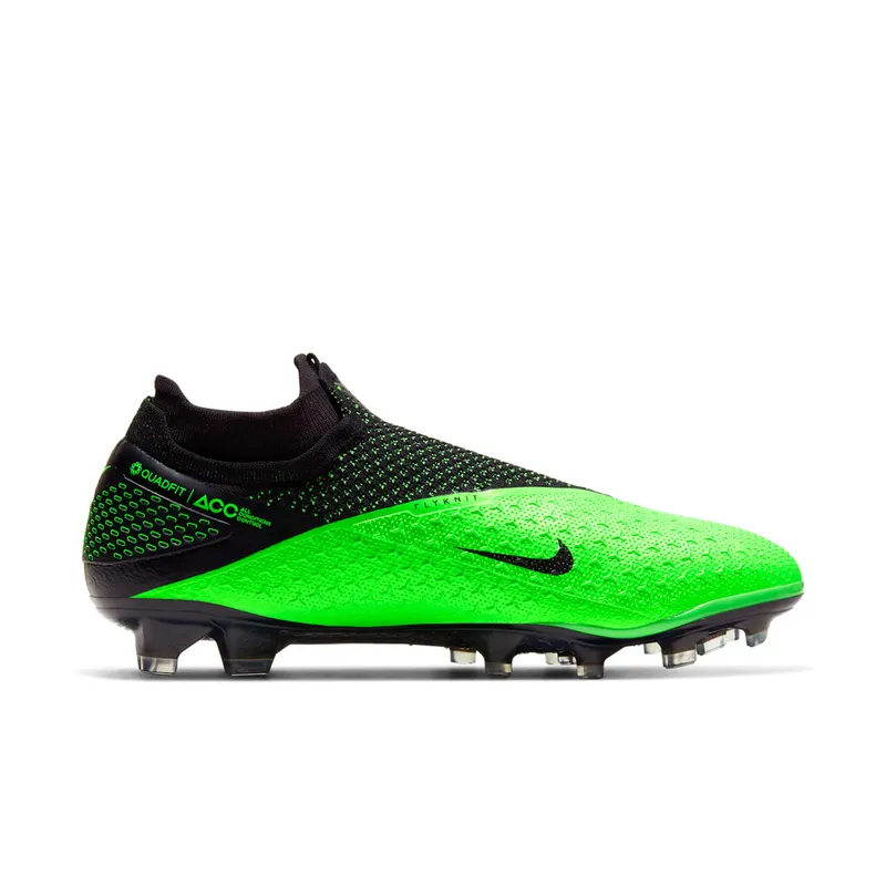 Nike Phantom Vision 2 Elite Dynamic Fit FG Black Green Strike (CD4161-036)