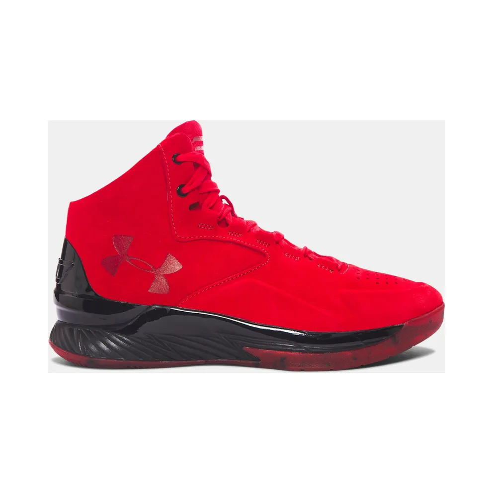 Under Armour Curry 1 Lux Mid Sde Red/Black-Red (1296617-600)
