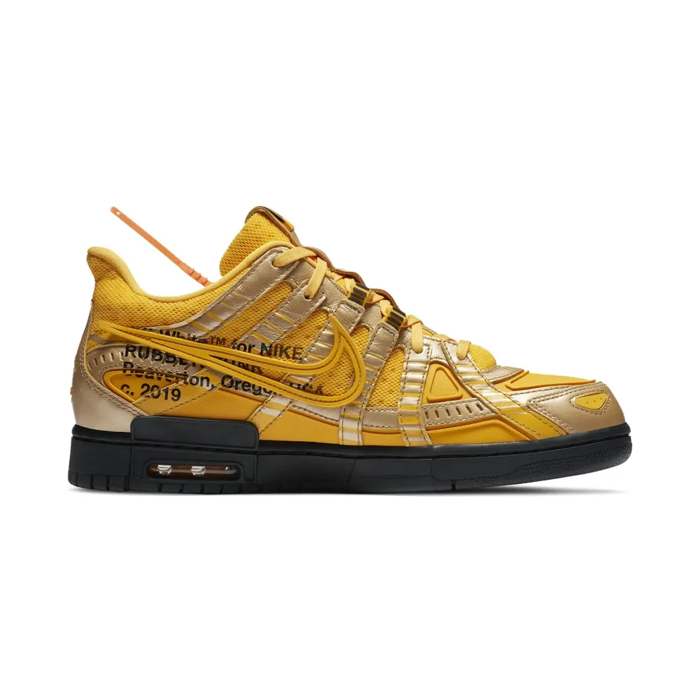 Nike Air Rubber Dunk Off-White University Gold University Gold/University Gold-Black (CU6015-700)