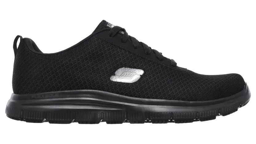 Skechers Work Slip-Resistant Relaxed Fit: Flex Advantage – Bendon Sneaker Zwart