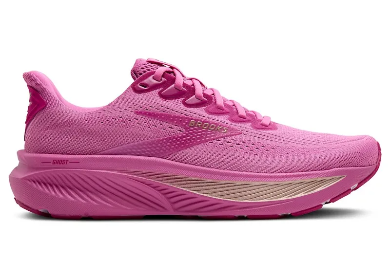 Brooks Ghost 17 Pink Fuchsia Gold (120431-1B-648)