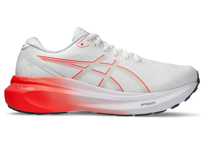 Asics Gel-kayano 30 White/Sunrise Red (1012B357.101)