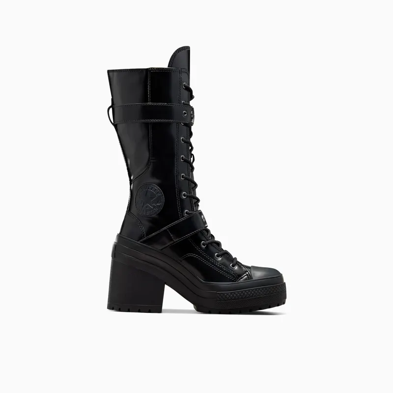 Converse Chuck 70 De Luxe XXHi Leather Black/Black/Black (A12821C)