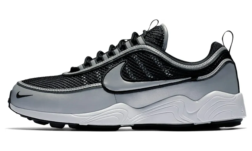 Nike Air Zoom Spiridon 16 Black Silver Reflective