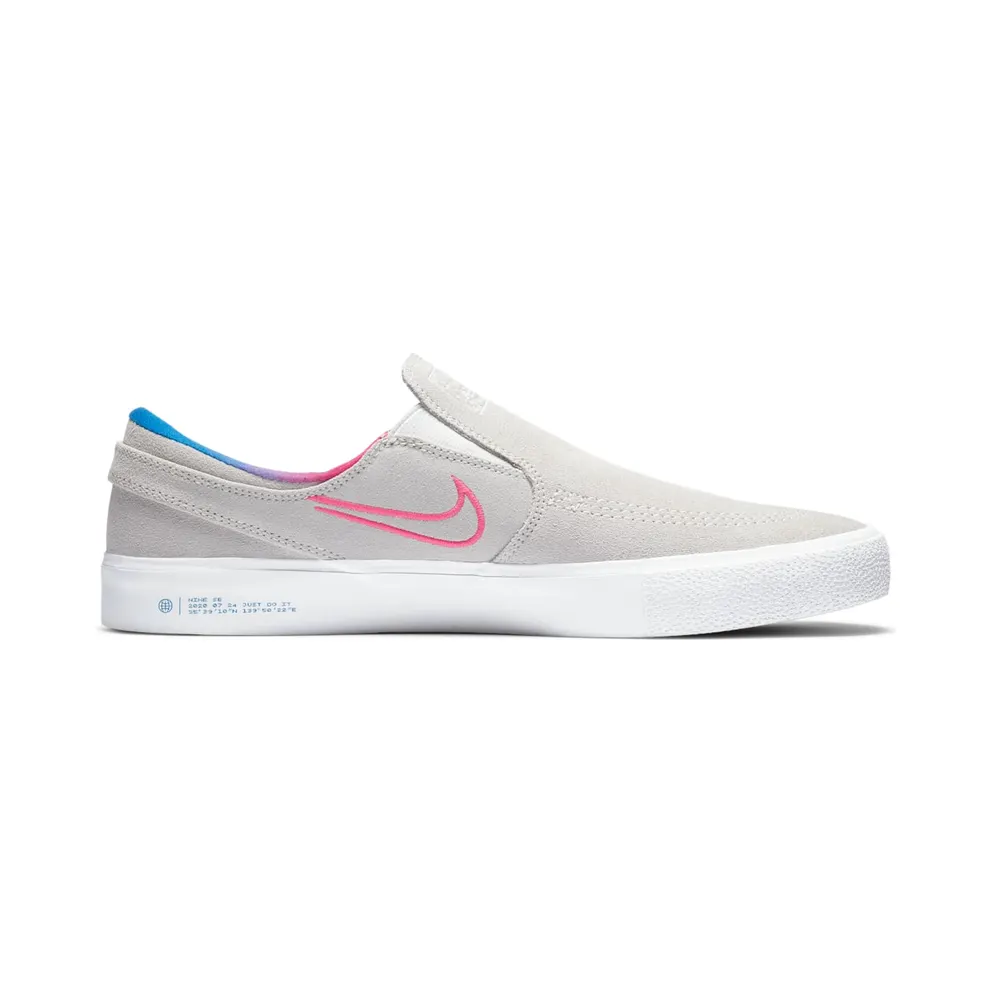 Nike SB Zoom Stefan Janoski Slip RM T Summit White Summit White/Pink Blast/Pink Blast (CU9230-100)