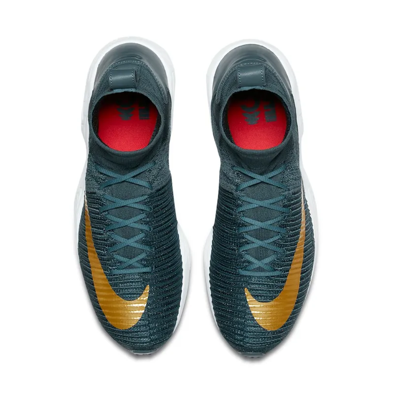 Nike Zoom Mercurial XI Flyknit FC Blue Fox/Metallic Gold Coin Blue Fox/Metallic Gold Coin (852616-400)