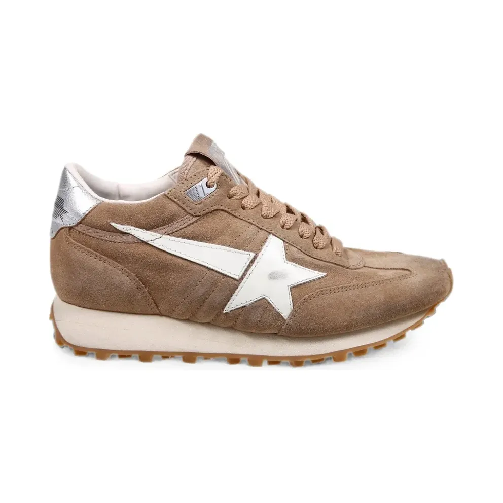 Golden Goose Marathon Sneakers mit Sternpatch – Braun (GWF01071F008445)