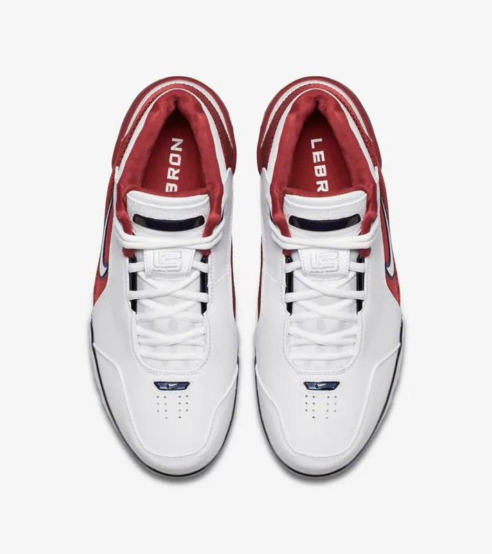 Nike Air Zoom Generation First Game (2017) White/White-Varisty Crimson-Midnight Navy (941911-100)