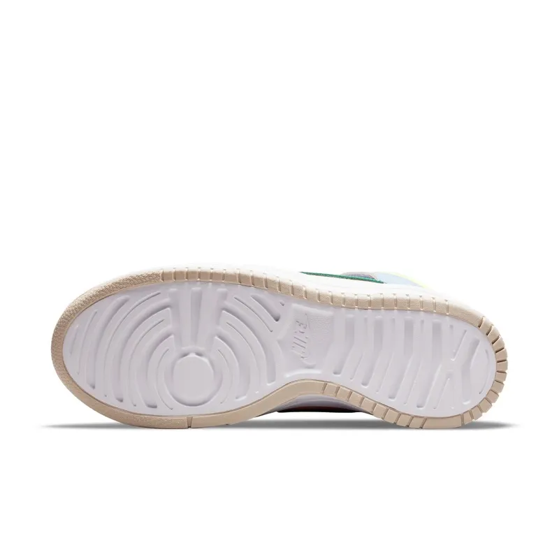 Nike Dunk High Rebel Cashmere (2021) – “Cashmere / Green Noise / Pale Coral / White” (DH3718-700)