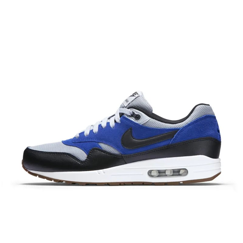 Nike Air Max1 Essential Grey Mist/Black-Lyon Blue Grey Mist/Black-Lyon Blue (537383-022)