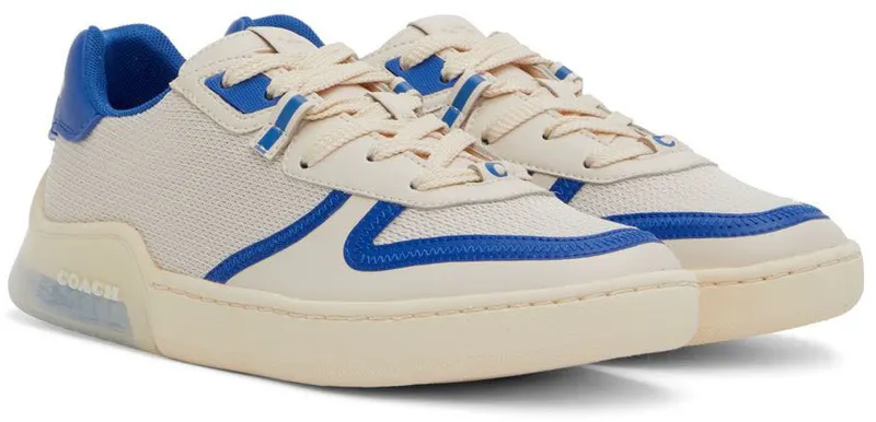 Coach 1941 Off-White & Blue Citysole Court (C9025)