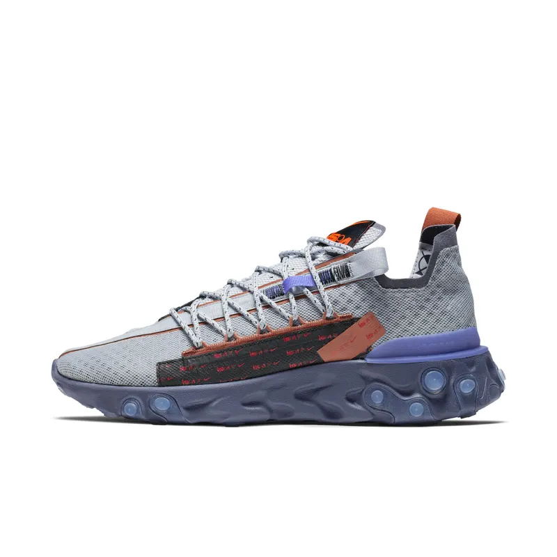 Nike React Runner ISPA Wolf Grey Dusty Peach Wolf Grey/Sapphire-Dusty Peach (CT2692-001)