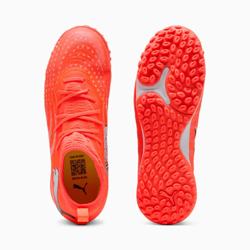 Puma Future 9 Match TT+ Mid Jr Glowing Red White Black Silver (108919-01)