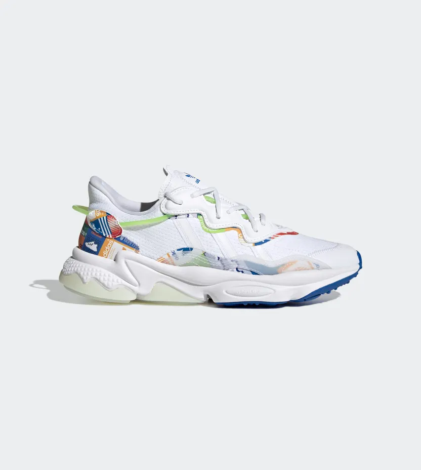 adidas OZWEEGO Cloud White / Semi Solar Slime / Acid Mint (GX2714)