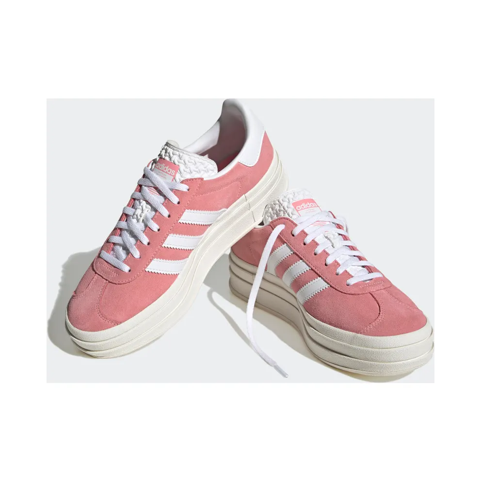 Adidas Gazelle Bold Super Pop / Cloud White / Core White (IG9653)