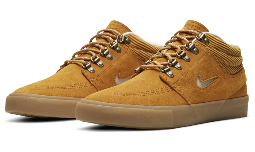 Nike SB Zoom Stefan Janoski Mid Premium Skateschoen Goud (CZ0451-700)