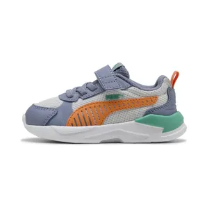 Puma X-Ray 3 “Feather Gray / Melon Glow / Gray Sky / Vibrant Green” (401495_08)