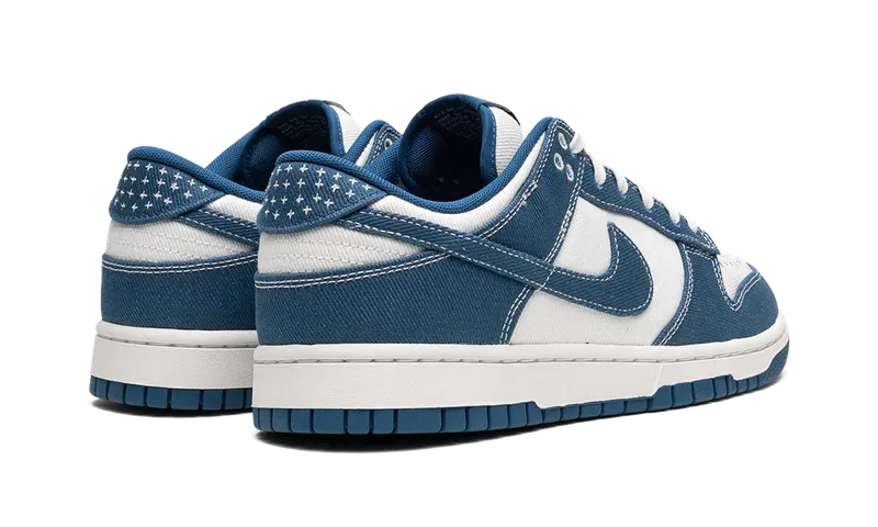 Nike Dunk Low “Denim / Shashiko – Industrial Blue” (DV0834-101)