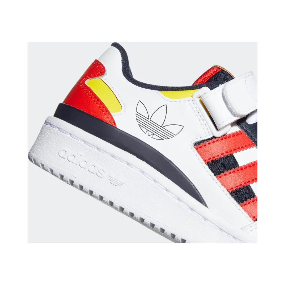adidas Forum Low Cloud White / Legend Ink / Red (H04423)