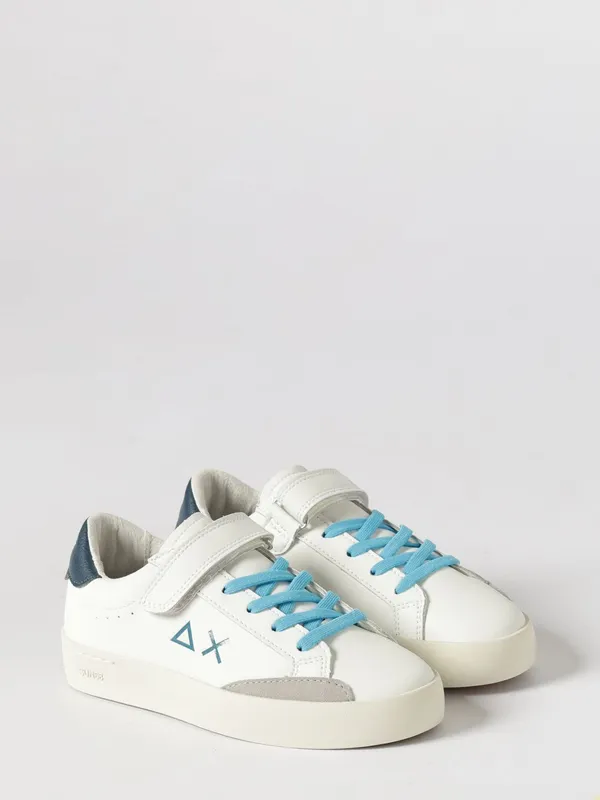Sun68 Leather Sneakers White (Z363380107)