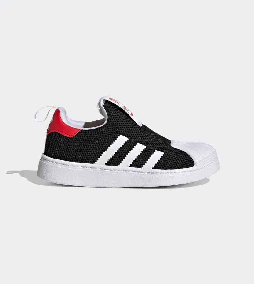 adidas Superstar 360 Core Black / Cloud White / Vivid Red (GZ5033)