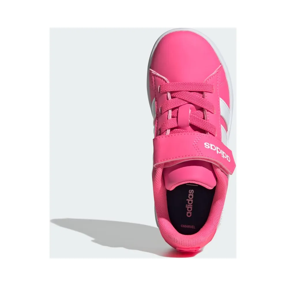 Adidas ADIDAS MARVEL AVENGERS GRAND COURT Shoes KIDS Lucid Pink / Cloud White / Clear Pink (JQ4140)