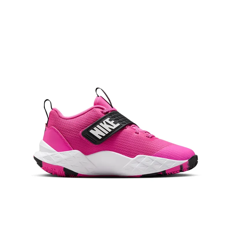 Nike Team Hustle D 12 Laser Fuchsia Black White (HF6279-600)