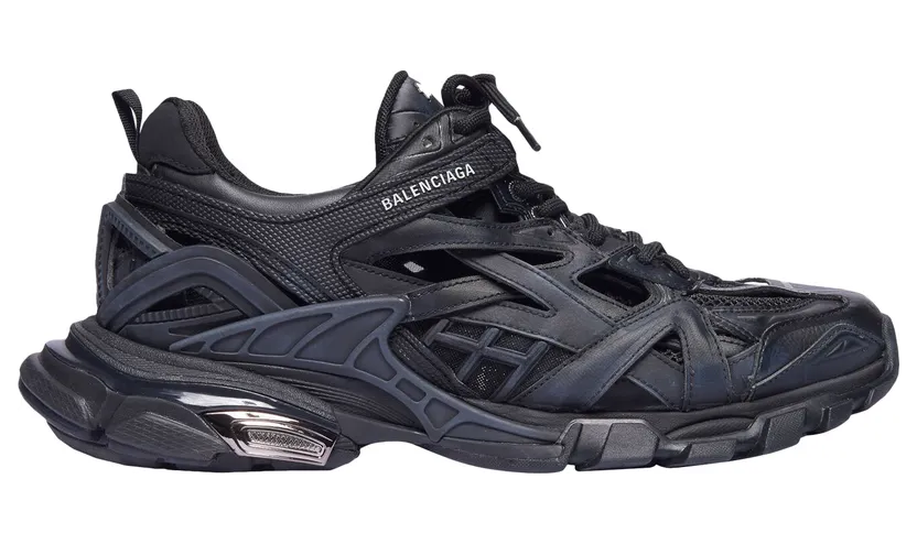Balenciaga Track.2 Clear Sole Black (668823W3CT11000)