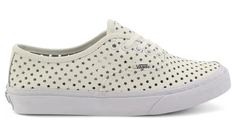 Vans Authentic Slim Perf Stars White (VN0XG6ITV)