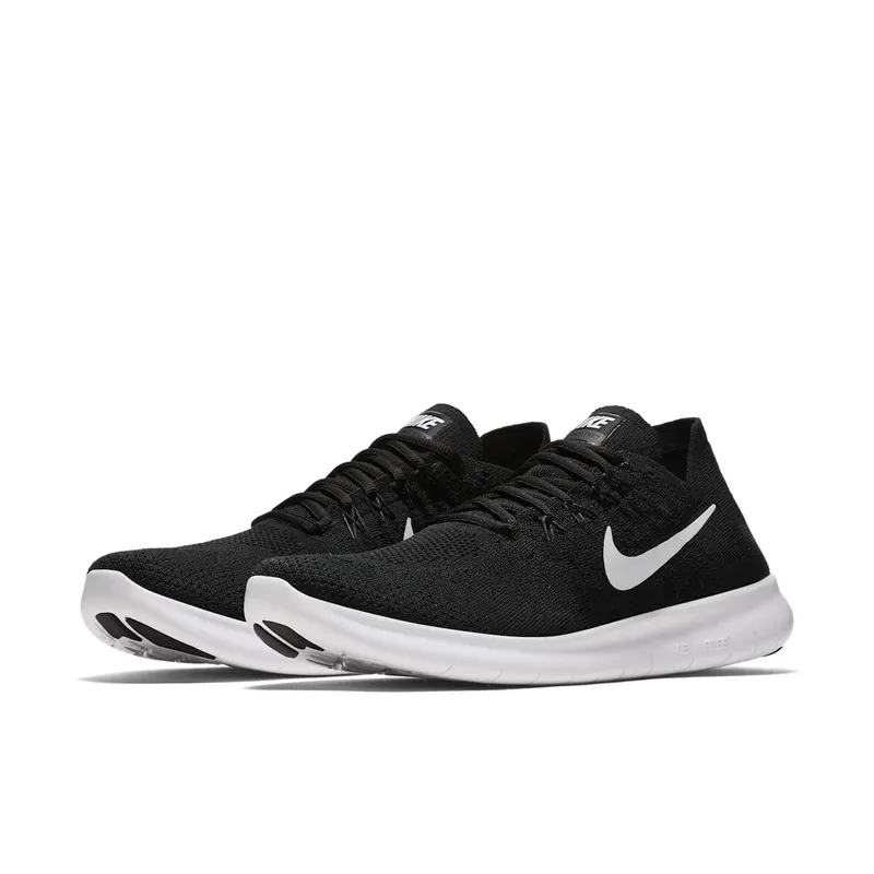 Nike Free RN Flyknit 2017 Black White (880843-001)