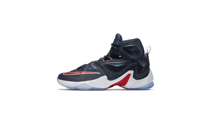 Nike LeBron 13 Midnight Navy Midnight Navy/University Red-White (807219-461)