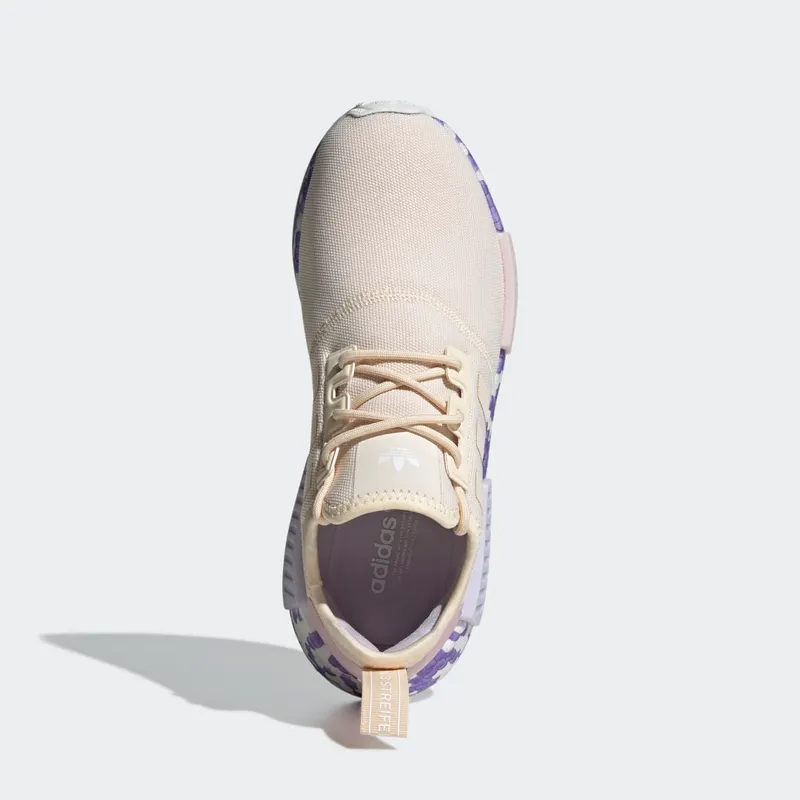 Adidas NMD_R1 Wonder White / Wonder White / Purple Tint (GW5694)