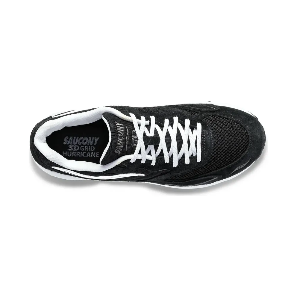 Saucony 3D Grid Hurricane Black White (S70699-2)