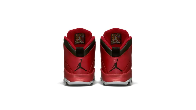 Jordan 10 Retro Bulls Over Broadway (GS) Gym Red/Black/Wolf Grey (705179-601)