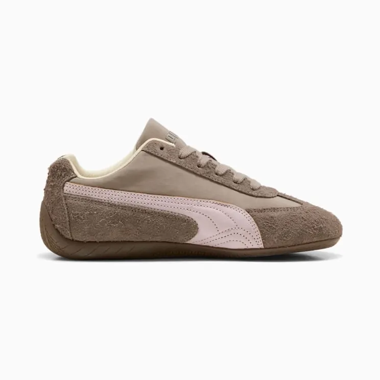Puma Speedcat Brushed Luxe Womens “Mouse Grey Gum” (407672-01)