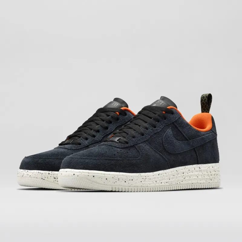 Nike Lunar Force 1 Low UNC Black/Black-Medium Olive (652805-001)