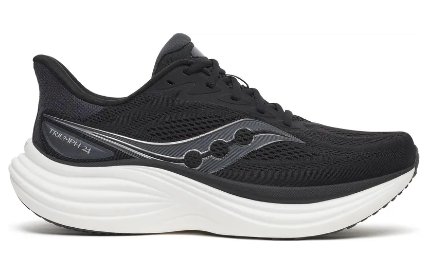 SAUCONY Triumph 24 “Black / Silver” (S100997-1009)